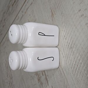 Ceramic Rae Dunn Salt & Pepper Shakers